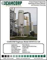 Read the CAMCORP low pressure reverse air 10SWF152-128 model project profile